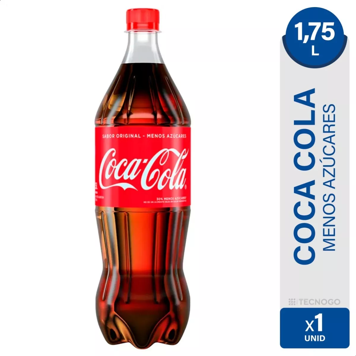 Coca Cola Gaseosa Original Menos Azucares - 01mercado