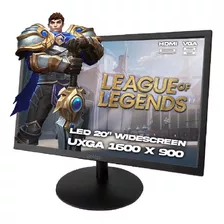 Monitor Led 20 Uxga Hdmi Vga Gamer Xbox Ps5 Melhor Q 18.5 19