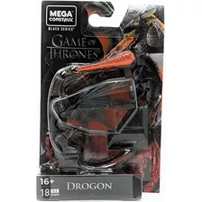 Mega Construx Black Series - Figura De Drogon De Juego De