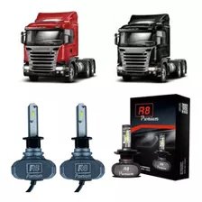 Kit Ultra Led Caminhao Scania Pgr Premiun 4000 Lumens 6000k