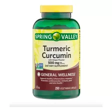 Curcuma (turmeric Curcumin) 500mg X - Unidad a $513