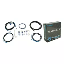 Rockville Rwk8atv Ofc Copper 8 Awg Gauge Amp Kit De Cable De