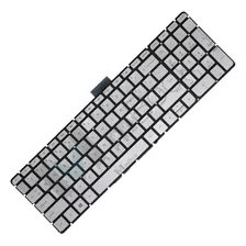 Teclado Para Hp Pavilion 17-g133cl 17-g000 Prateado , Us