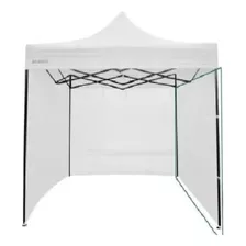 Pared Ciega/ Transparente Para Gazebo Reforzada Oxford 3x3