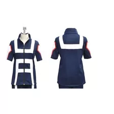 Camiseta Ziper Boku No Hero Anime Cosplay Hype Manga