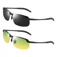 Gafas De Sol Polarizadas Para Hombre, 2 Unidades, Gafas De C