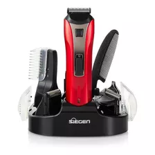 Corta Pelo Siegen Sg-8520 Multistyler Rojo