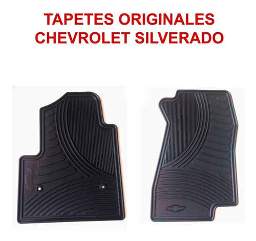 Tapetes Originales Chevrolet Silverado 2014-2019 Uso Rudo! Foto 2