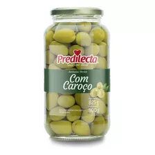 Azeitonas Verdes Com Caroço Vidro 500g Predilecta