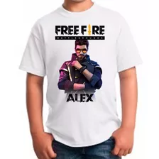 Playera Free Fire 1 (con Tu Nombre Opcional)