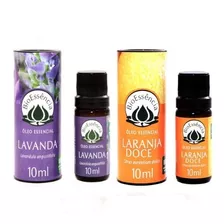 Kit C/2 Óleo Essencial Laranja Doce E Lavanda Bioessência