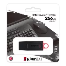 Kingston Llave Maya Datatravel Exodia 256gb 3.2 (sumcomcr)