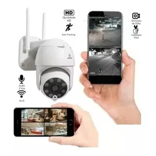 Camera Segurança Segue Detector Movimento Wifi Audio 1080p