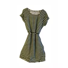 Vestido Verde Rayado Old Navy