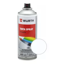 Pintura En Spray Acrílica Color Blanco Mate 400 Ml Wurth 