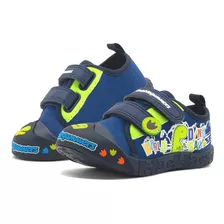 Tenis Para Niño Bubble Gummers Dinosaurio Puntera Protección