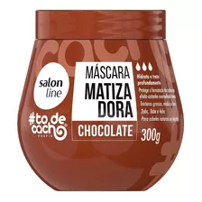 Máscara Matizadora #todecacho Chocolate 300g - Salon Line