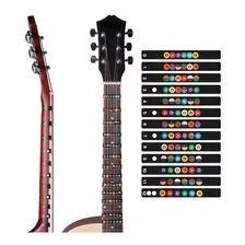 Pegatinas Stickers Para Guitarra Notas Diapasón 