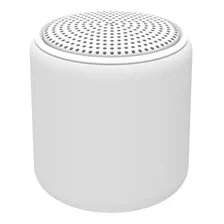 Caixinha Som Bluetooth Silicone Speaker Amplificada Branco