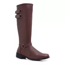 Bota Montaria Feminina Cano Longo Confortável Promoção