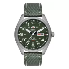 Relógio Orient Masculino Automático Verde Militar F49sn020