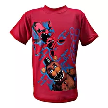 Remera Freddy's Doble Estampa Calidad Premium