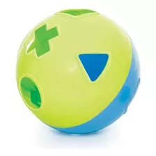 Bola De Encaixe Formas Brinquedo Educativo Habilidade Motora Cor Colorida