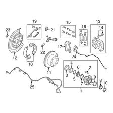 Tambor De Freno Para Ford F-350 F-450 5c3z-2c026-ca