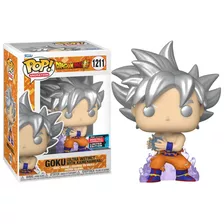 Figura De Accion Goku Ultra Instinct With Kamehameha 1211 Exclusivo Nycc 2022 Dragon Ball Z Funko Pop Animation 