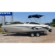 Lancha Real 240 + Motor Mercury 150 Hp + Carreta Trucada