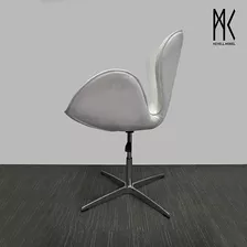 Silla Moderna Swan Aterciopelada 4pz