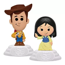 Muñecos Woody Y Mulán - Mcdonalds 100 Años Disney 2023