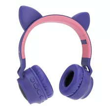 Auriculares Inalambricos Niña C/orejas Pc Celu Tablet Backup