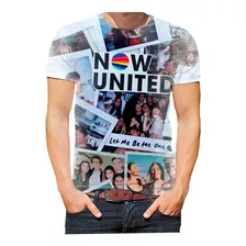 Camisa Camiseta Now United Grupo Pop Bandas Dança Hd 02