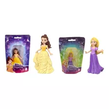 Coleção C/ 2 Mini Bonecas Princesas Disney 9 Cm - Mattel