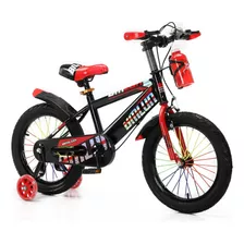 Bicicleta Entrenadora De Niños Aeiou Qk-15 Portabotella R16