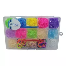 Loom Bands Caja Organizadora 780 Gomitas, Y Ganchitos Venice