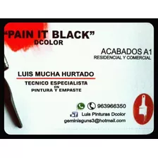 Maestro En Pintura , Empastado Y Estuco Al 963966350