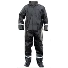 Traje Impermeable Tipo Sudadera 4 Piezas Moto Lluvia