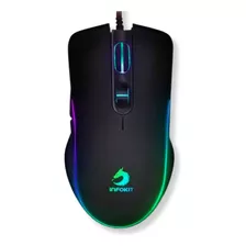 Mouse Gamer Ultra Iluminado 6400 Dpi 7 Botões Usb Óptico