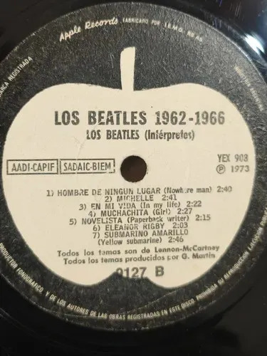 The Beatles - 1962-1966 - vinilo 1973
