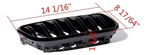 Rejilla Frontal Tipo Rin Para Bmw X3 X4 F25 F26 2010-2013 Foto 9