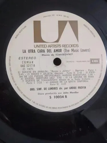 Varios Artistas - La Otra Cara del Amor - vinilo 1971