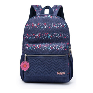 Mochila Feminina Risca Jasmine Reforçada Espaçosa Fashion