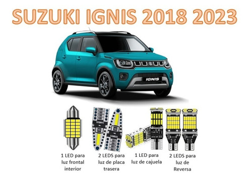 Kit Led Interior Y Reversa Suzuki Ignis 2017 2022 Premium  Foto 2
