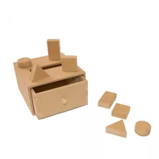 Caja De Permanencia Con Bloques O Pelotas Juego Montessori 