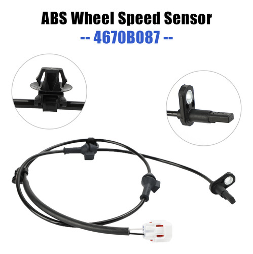 Sensor De Velocidad De Rueda Abs Para Mitsubishi Mirage 4670 Foto 9