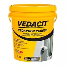 Vedapren Parede Impermeabilizante Branco 18kg Vedacit 