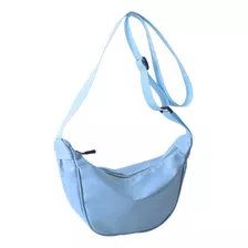 Bolsa Feminina Transversal Média Meia Lua Star Shop Tecido