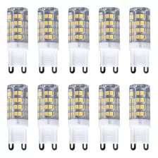 Kit 15 Lâmpada Led Halopim G9 Lustres E Pendentes 5w 6000k Cor Da Luz Branco-frio 110v/220v